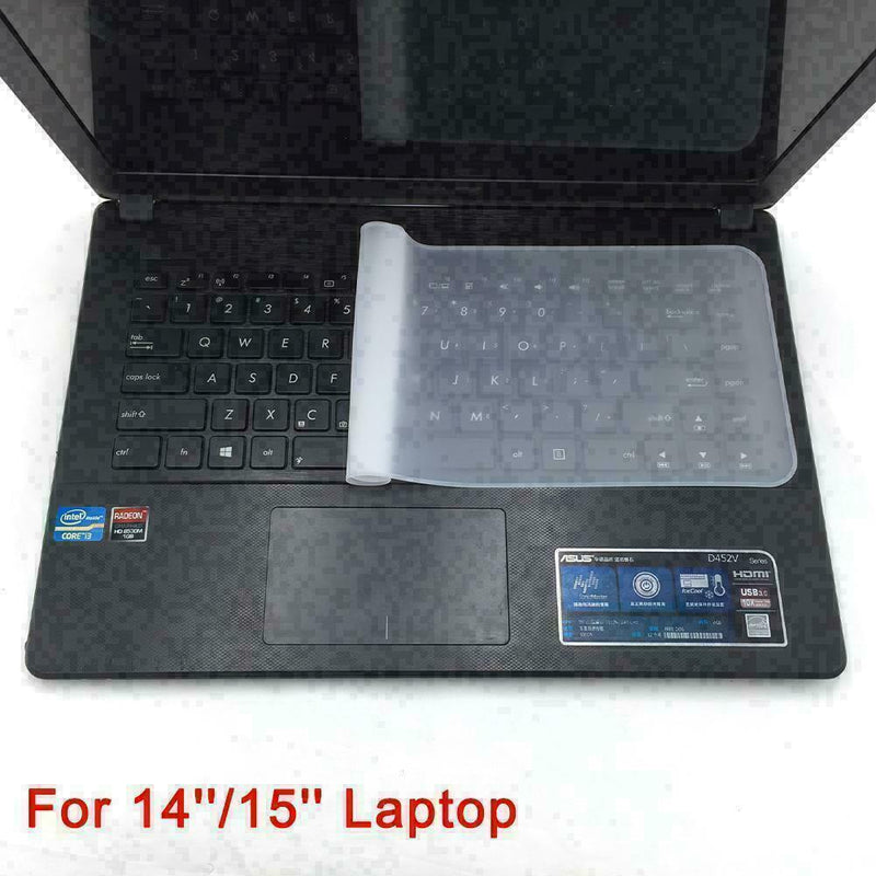 1*Universal Keyboard Protector Film Silicone Skin Cover M5K1 Notebook Fo R0N0
