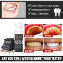 60ml Bamboo Charcoal Foam Toothpaste Teeth Whitening Children For Adults & G3A1