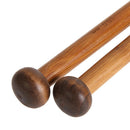 36pcs 18 Size Carbonize Bamboo Single Pointed Crochet Knitting Needles Newly