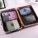 6 Pieces Packing Cubes Multi-functional Clothing Sorting Packages for Suitc
