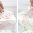 Festival Supplies White cardboard Gift Box Candy Packing Cookies Boxes