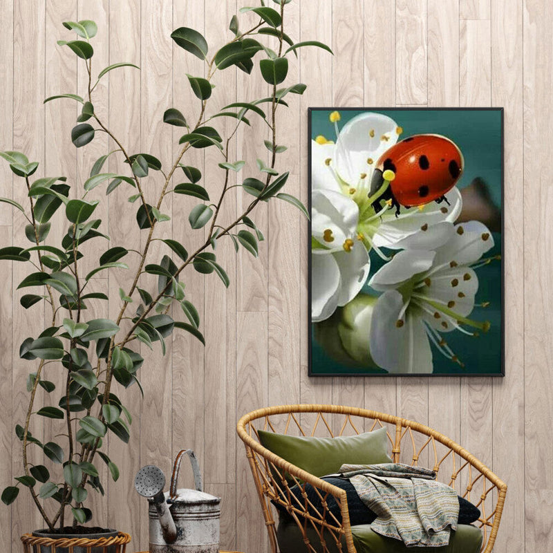 5D Diamond Painting Flower Full Round Drill Rhinestone DIY Wall Art (E1261)