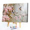 Flower Branch Birds Oil Paint By Numbers Kits DIY Handpainted on Canvas Art