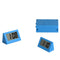 Mini LCD Digital Electronic Desktop Time Clocks Silent Desk Clocks (Blue)