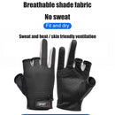 Fishing Gloves Men Women Outdoor Running Sports Anti-slip Fish Sunscreen Mitt