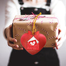 10pcs Mini Love Type Greeting Card Gift Pendant DIY Diamond Painting Single Side