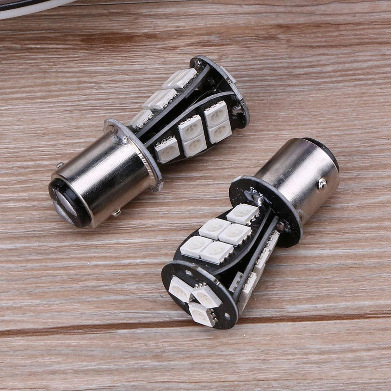 2pcs Car Styling 18SMD-5050 COB LED Bremse Tail Auto Glühbirne Auto Standlicht B