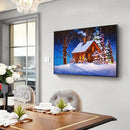 5D DIY House Scenery Diamond Painting Full Round Drill Rhinestone Decor Craft