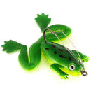 5.5cm Frog Soft Bait with Hook Freshwater Artificial Fishing Lures (Green) Newly