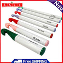 7pcs Wool Colorful Handle Crochet Hook Set DIY Knitting Thick Head Weave Tool