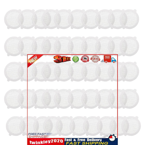 Drain Hair Catchers Disposable Shower Drain Hair Catcher Stickers (50pcs) Newly