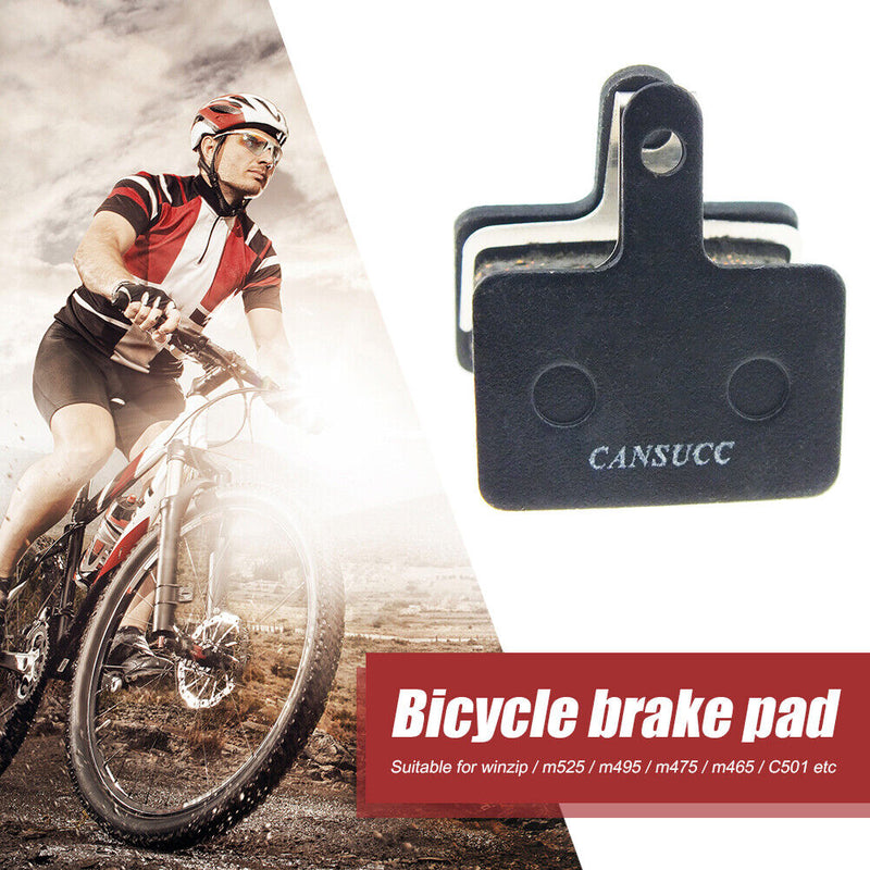 Semi-Metallic MTB Bike Bicycle Brake Pads Cycling Braking System Disc 4 Pairs