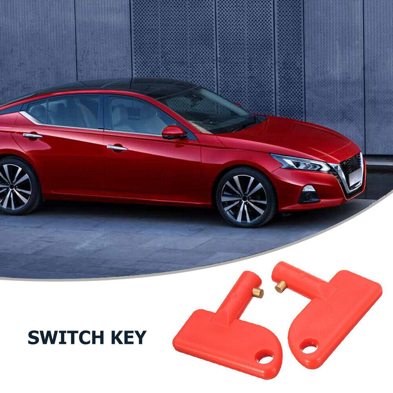 Mini Car Marine Battery Cut Off Key Power Disconnect Isolator Switch Spare