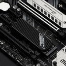 M.2 Solid State Hard Disk Heatsink Heat Radiator for PCIE 2280 SSD (Black)