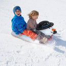 Skiing Circle with Handle Kids Winter Snow Playing Sled Inflatable PVC Cartoon