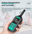 Gauge Tester Handheld Temperature Humidity Meter Digital Air Thermometer