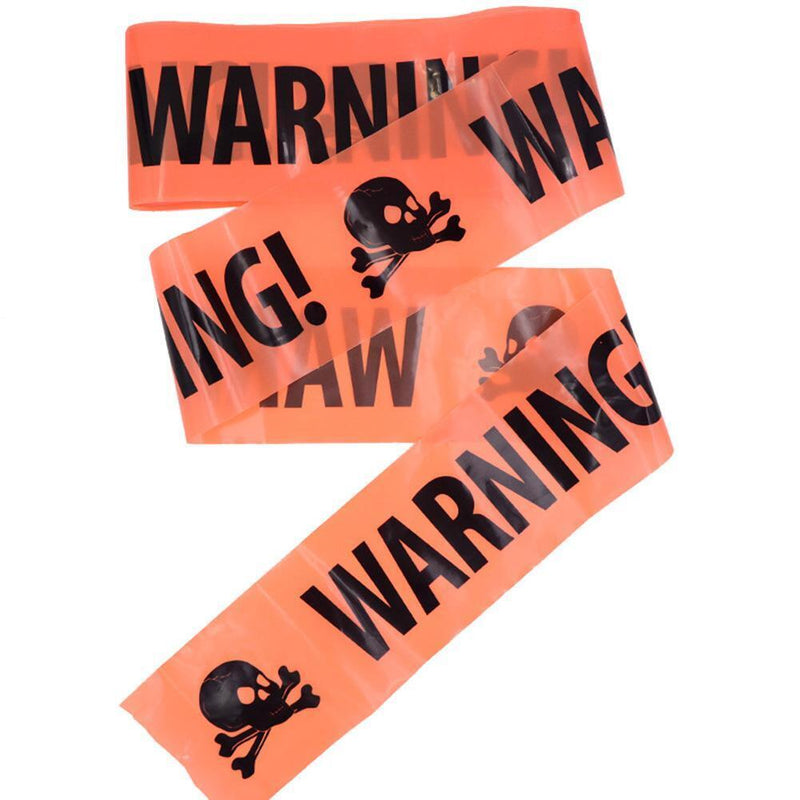 Danger Warning Line for Home Haunted House Holiday Party Decor (8.5x500cm)