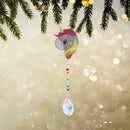 Diamond Drill Rainbow Collection Hang Crystal Prisms Wind Chime (Licorne 1)