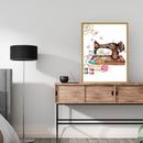 Abito Twirl manica a Dot Dot Smile | taglia 2T | gocce arcobaleno | Nuovo con etichette