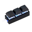 Function Mechanical Keyboard Rgb Backlight 3 Keys Self-setting DIY Keycap D5M0