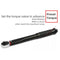 Adjustable 1/4'' Torque Wrench Hand Spanner 2-24N Torque Wrench Ratchet Tool{