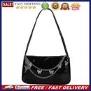 Fashion Women Casual Butterfly Chain PU Solid Color Small Shoulder Underarm Bags
