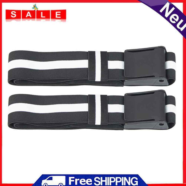2x BFR Fitness Occlusion Bands Weightlifting Hip Building Blood Restriction Belt