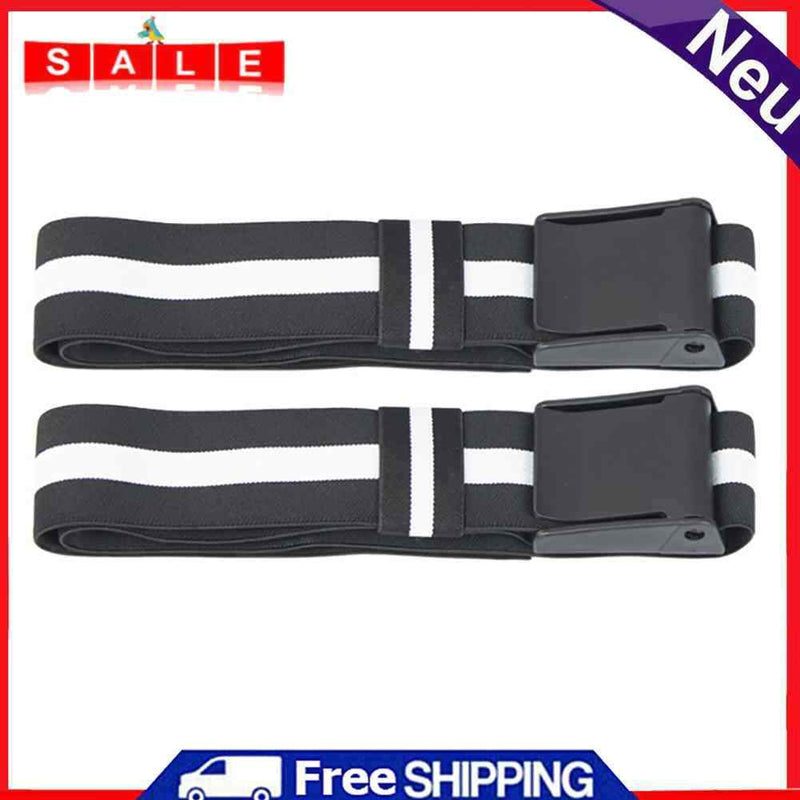 2x BFR Fitness Occlusion Bands Weightlifting Hip Building Blood Restriction Belt