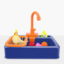 Small Bird Birdcage Bathtub Faucet Auto Parrot Shower Toys (Sapphire Blue) Newly