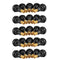TR412 Snap-in Rubber Tubeless Tire Valve Stems for Car Motorcycle (25pcs)