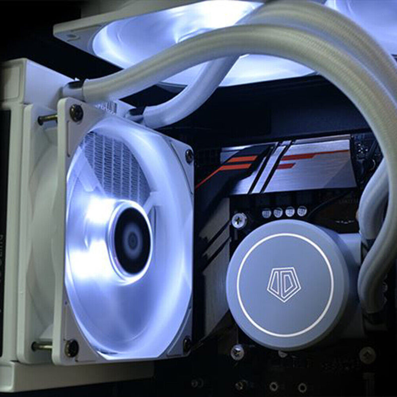 ID-COOLING XF-12025 120mm Cooler Fan 4Pin Radiator for PC Case CPU Water Cooling