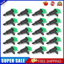 20pcs Drop Head Irrigation Water Dropper Kit for Plant Emitters (Green)