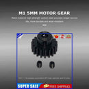 #A M1 5mm Pinion Gears 11-22t Pinion Motor Motor Pinion Gear for 1/8 Rc Buggy Tr