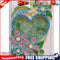 5D DIY Flower Heart Part Special Drill Diamond Painting Artwork Handicraft