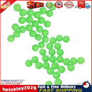 100pcs Hard Luminous Beads Float Balls Fishing Line Stoppers (8x8mm Green) Newly