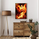 5D DIY Animal Series Square Diamond Diamond Painted Firebird (E543)