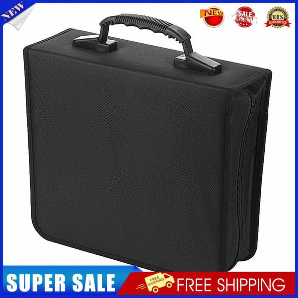 Waterproof CD DVD Wallet Holder Bag Album Disc Storage Case (360 Slots)