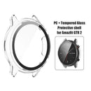 Case for Amazfit GTR 2e/GTR 2 Watch Cover Screen Protector (Transparent) Newly