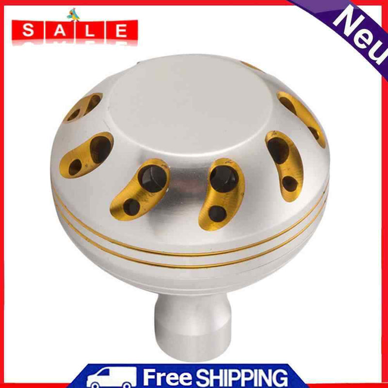 Spinning Wheel DIY Handle Modified Metal Grip Pill for Outdoor Fishing Tools