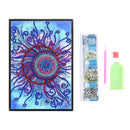 DIY Flower Special Shaped Diamond Painting 50 Pages Sketchbook A5 Notebook Gift