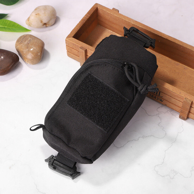 Shoulder Strap Key Flashlight Pouch Molle Outdoor Camping EDC Kits Tools Ba