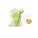 Clothes Funny Frog Brooches Lapel Pin Metal Badge Green Animal Enamel Pin