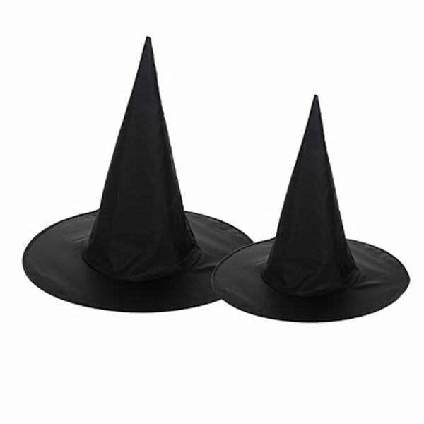 Dress Party Children Gift Black Halloween Witch Hat Costume Headwear Wizard Cap