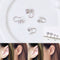 Women Men Tragus Earrings No Pierced Non Piercing Earrings Zircon Ear Cuff