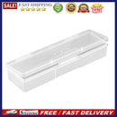 Plastic Nail Art Accessories Storage Box Translucent Decor Organizer Case