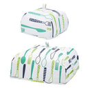 Kitchen Insulation Aluminum Foil Food Cover Folded Anti Mosquito Cover (S)