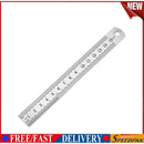 Stainless Steel Metal Straight Ruler Double Sided Measuring Tool (150mm)
