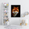 Fox Frameless Picture Oil Paint By Numbers Hand Painted Picture Room Decora