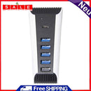 5 Port USB Hub Splitter Extension High Speed Adapter Converter for PlayStation 5