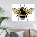Bee Animal DIY Rhinestone Picture Full Round Drill Painting Kit Diamond Dra